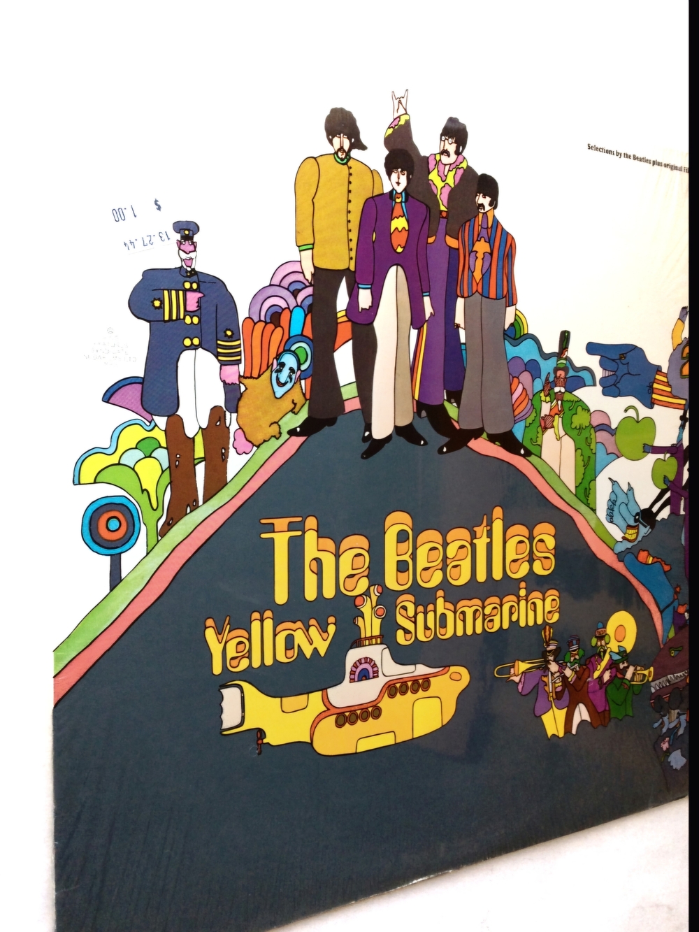 Vintage The Beatles Yellow Submarine LP Circa 1968 Capitol Records SW-153